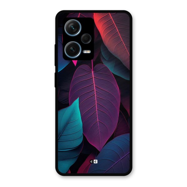 Wow Leaves Metal Back Case for Redmi Note 12 Pro Plus 5G