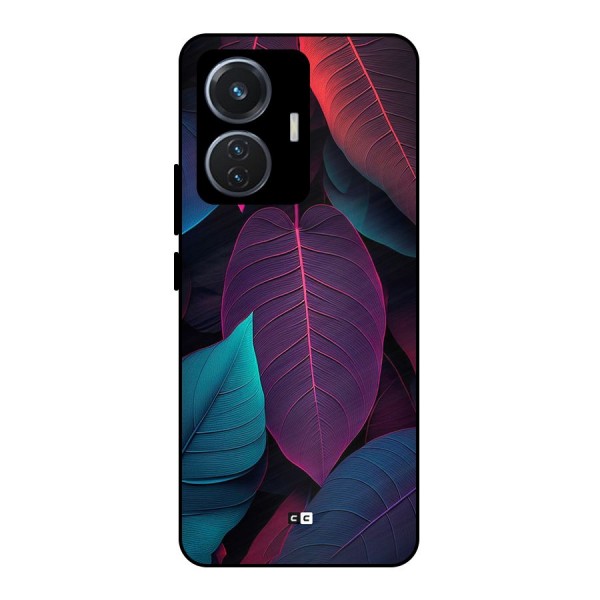 Wow Leaves Metal Back Case for iQOO Z6 44W