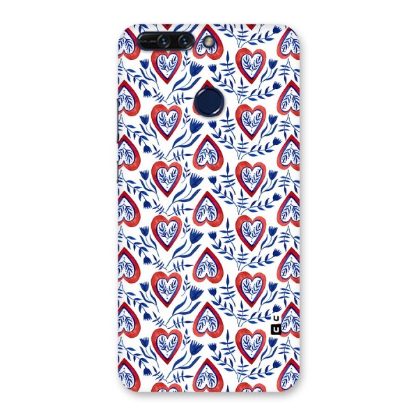 Wrapping Hearts Pattern Back Case for Honor 8 Pro