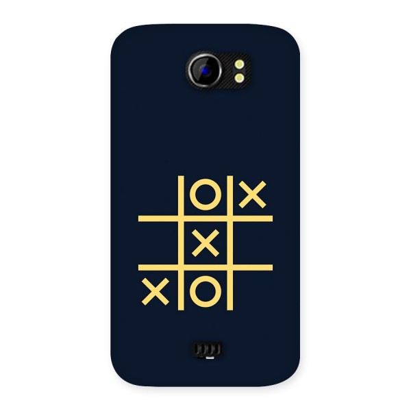 XOXO Winner Back Case for Canvas 2 A110