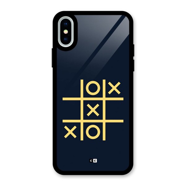 XOXO Winner Glass Back Case for iPhone XS
