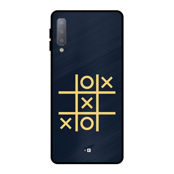 XOXO Winner Metal Back Case for Galaxy A7 (2018)