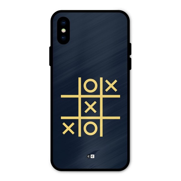 XOXO Winner Metal Back Case for iPhone X
