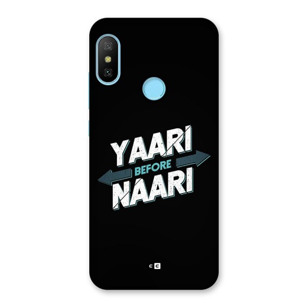 Yaari Naari Back Case for Redmi 6 Pro