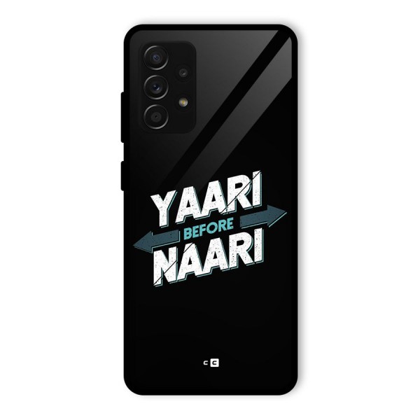 Yaari Naari Glass Back Case for Galaxy A53 5G