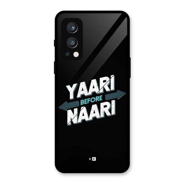 Yaari Naari Glass Back Case for OnePlus Nord 2 5G