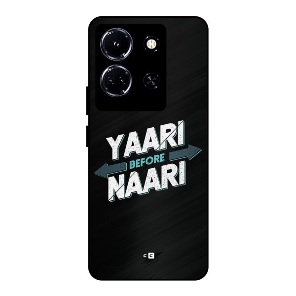 Yaari Naari Metal Back Case for Infinix Note 30 5G
