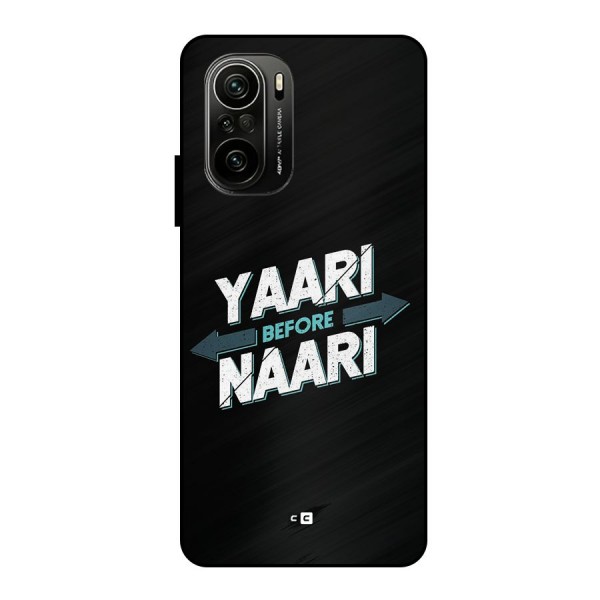 Yaari Naari Metal Back Case for Mi 11X Pro