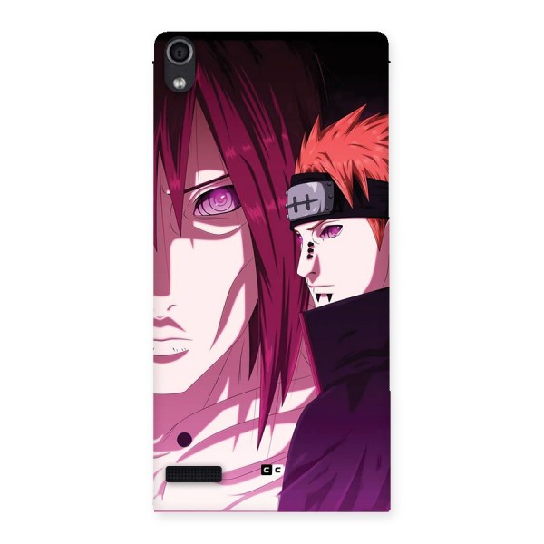 Yahiko With Nagato Back Case for Ascend P6