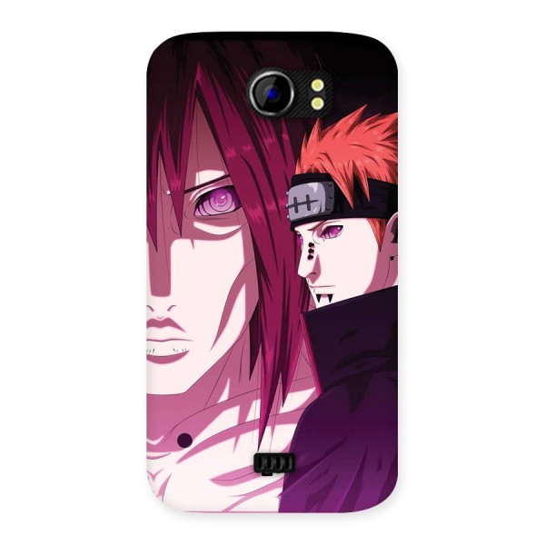 Yahiko With Nagato Back Case for Canvas 2 A110