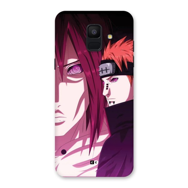 Yahiko With Nagato Back Case for Galaxy A6 (2018)