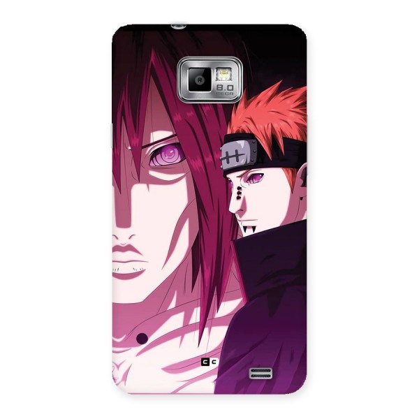 Yahiko With Nagato Back Case for Galaxy S2