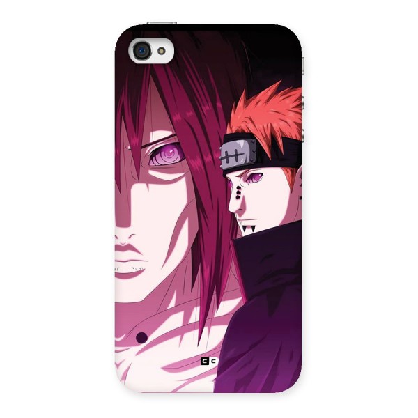 Yahiko With Nagato Back Case for iPhone 4 4s