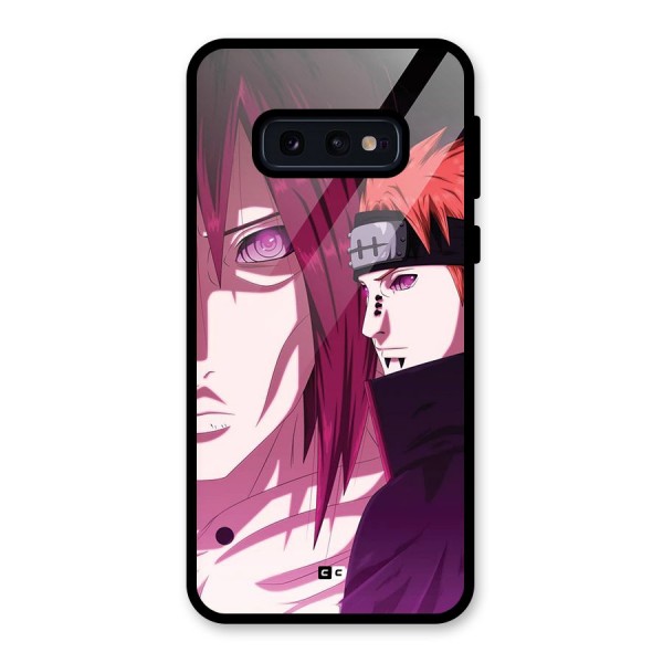 Yahiko With Nagato Glass Back Case for Galaxy S10e