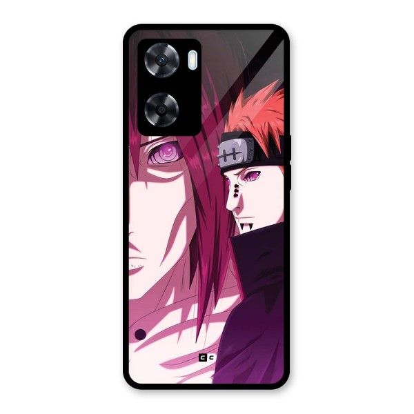 Yahiko With Nagato Glass Back Case for Oppo A77