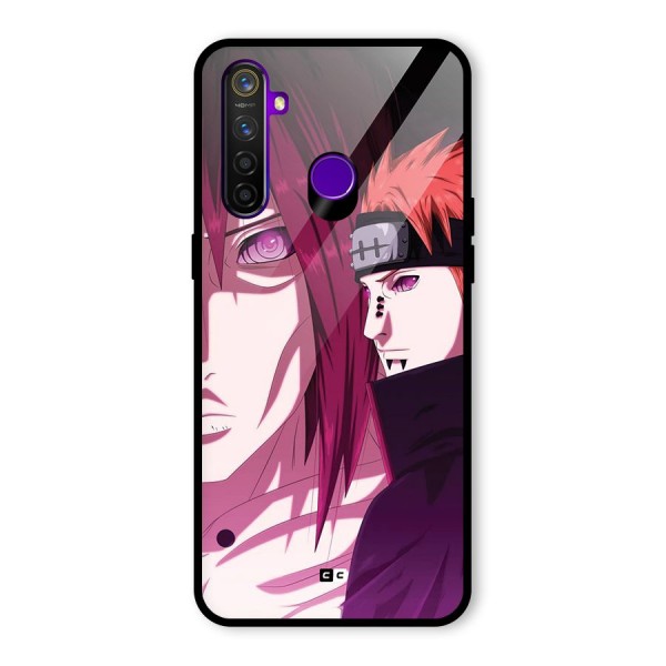 Yahiko With Nagato Glass Back Case for Realme 5 Pro