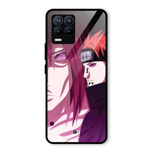 Yahiko With Nagato Glass Back Case for Realme 8 Pro