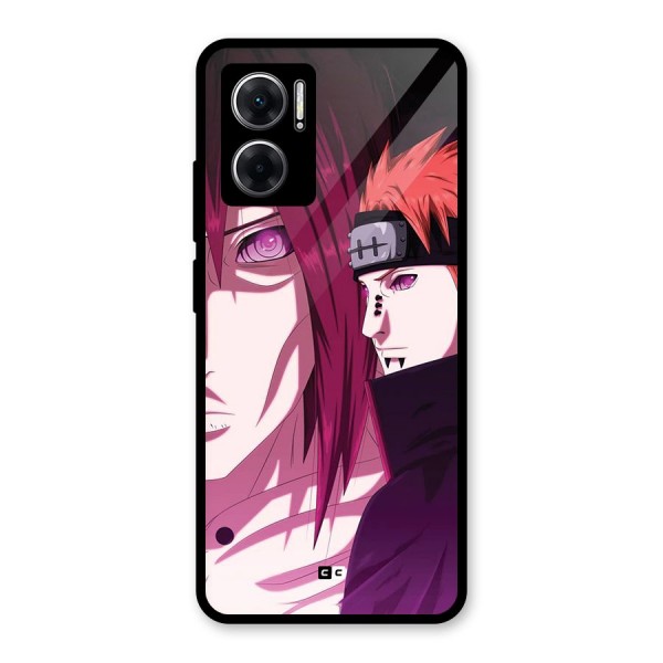 Yahiko With Nagato Glass Back Case for Redmi 11 Prime 5G
