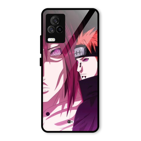 Yahiko With Nagato Glass Back Case for Vivo iQOO 7 Legend 5G