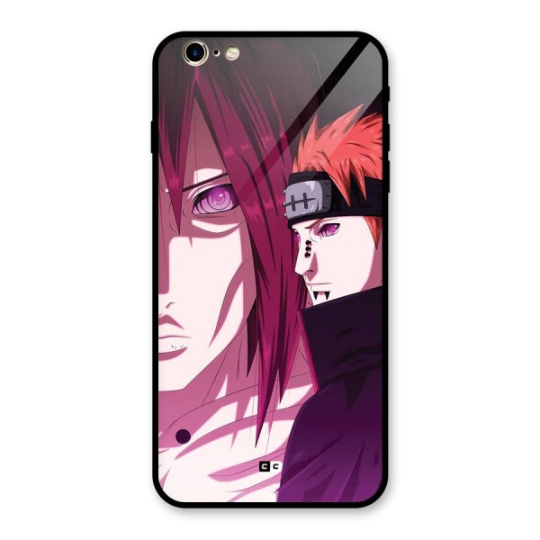 Yahiko With Nagato Glass Back Case for iPhone 6 Plus 6S Plus