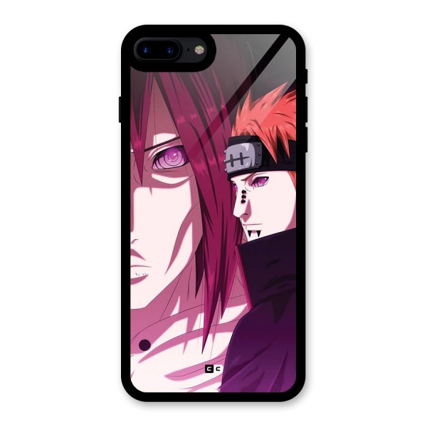 Yahiko With Nagato Glass Back Case for iPhone 7 Plus