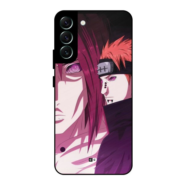 Yahiko With Nagato Metal Back Case for Galaxy S22 Plus 5G