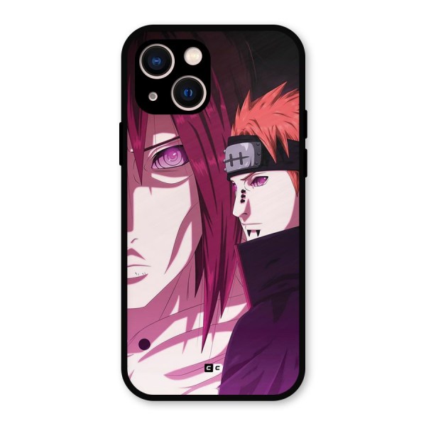 Yahiko With Nagato Metal Back Case for iPhone 13
