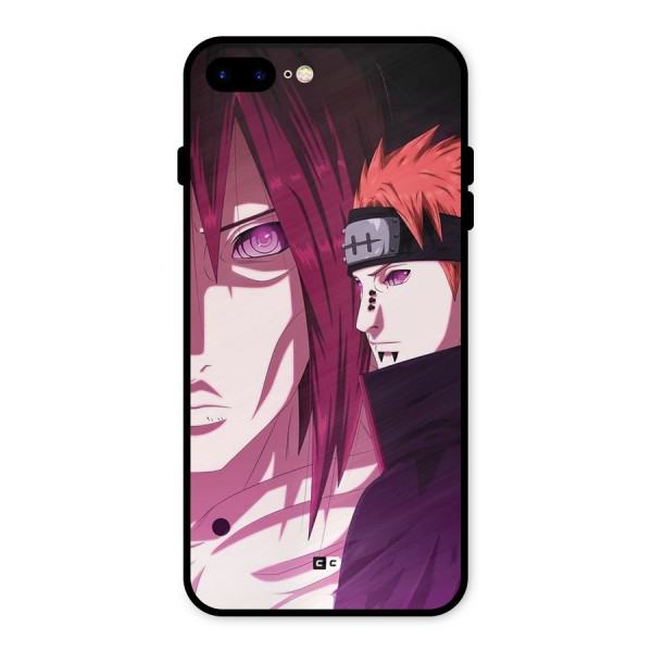 Yahiko With Nagato Metal Back Case for iPhone 8 Plus