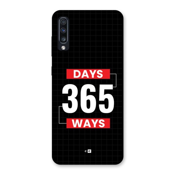 Year Ways Back Case for Galaxy A70