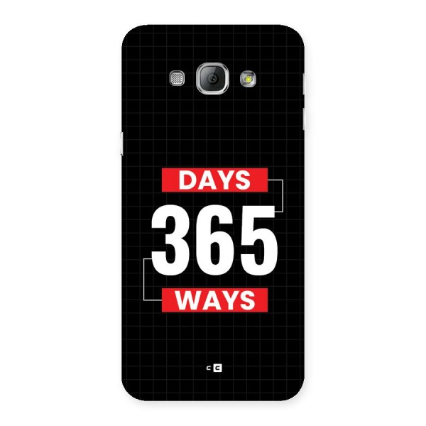 Year Ways Back Case for Galaxy A8