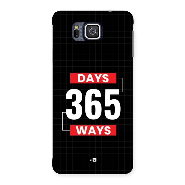 Year Ways Back Case for Galaxy Alpha