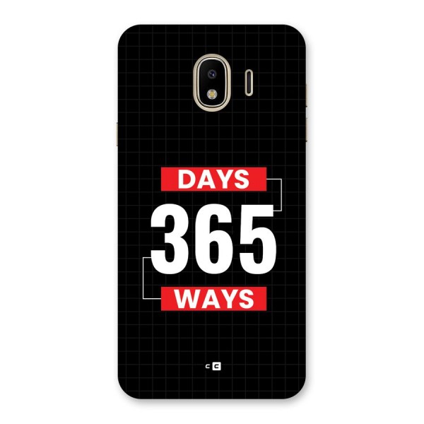 Year Ways Back Case for Galaxy J4