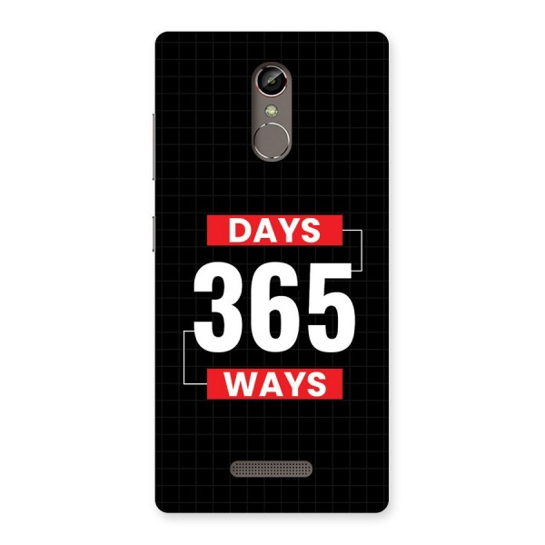 Year Ways Back Case for Gionee S6s