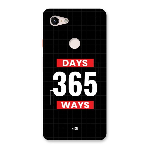 Year Ways Back Case for Google Pixel 3 XL