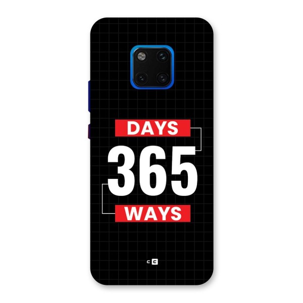 Year Ways Back Case for Huawei Mate 20 Pro