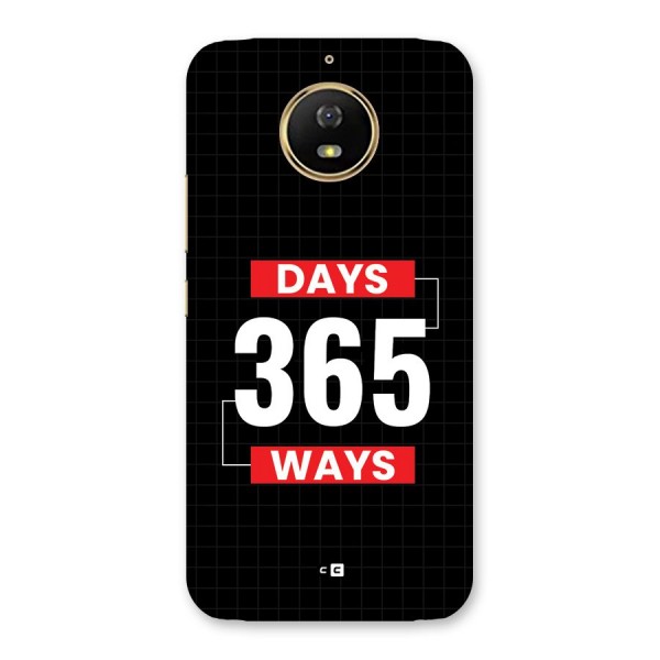 Year Ways Back Case for Moto G5s