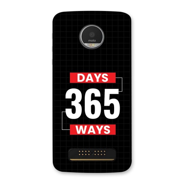 Year Ways Back Case for Moto Z Play