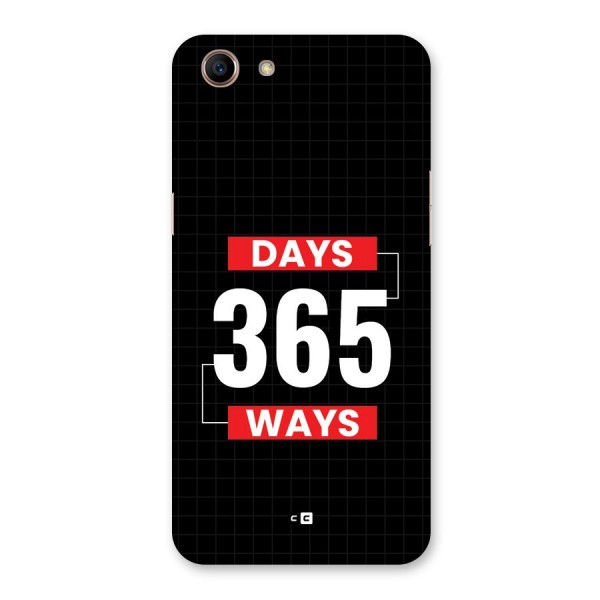 Year Ways Back Case for Oppo A83 (2018)