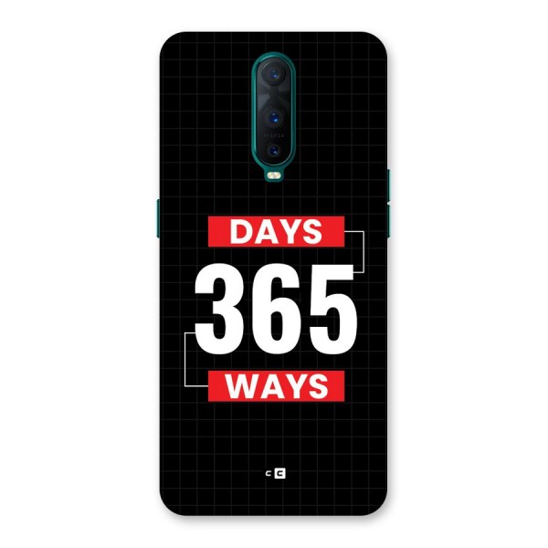 Year Ways Back Case for Oppo R17 Pro