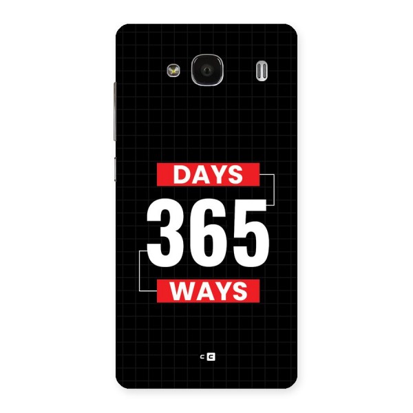 Year Ways Back Case for Redmi 2 Prime