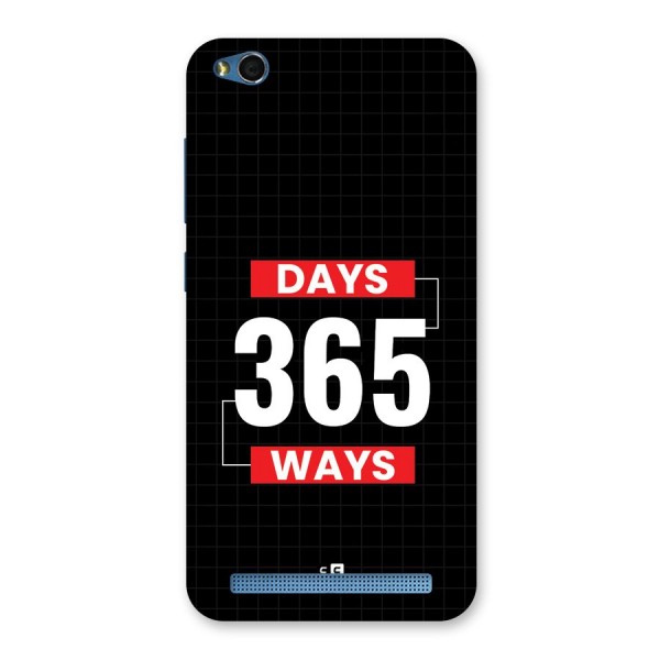 Year Ways Back Case for Redmi 5A