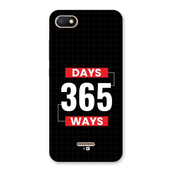 Year Ways Back Case for Redmi 6A