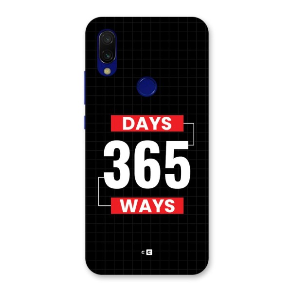 Year Ways Back Case for Redmi 7