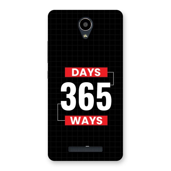Year Ways Back Case for Redmi Note 2