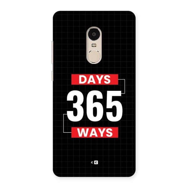 Year Ways Back Case for Redmi Note 4
