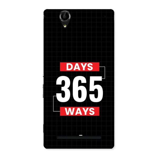Year Ways Back Case for Xperia T2