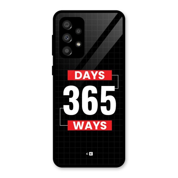 Year Ways Glass Back Case for Galaxy A32