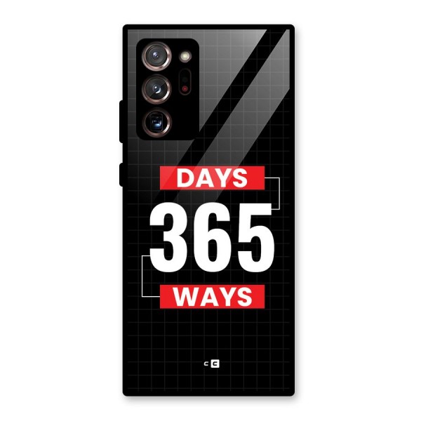 Year Ways Glass Back Case for Galaxy Note 20 Ultra 5G