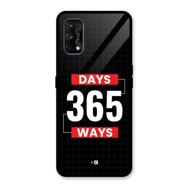 Year Ways Glass Back Case for Realme 7 Pro
