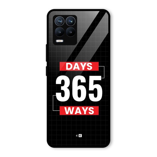 Year Ways Glass Back Case for Realme 8 Pro